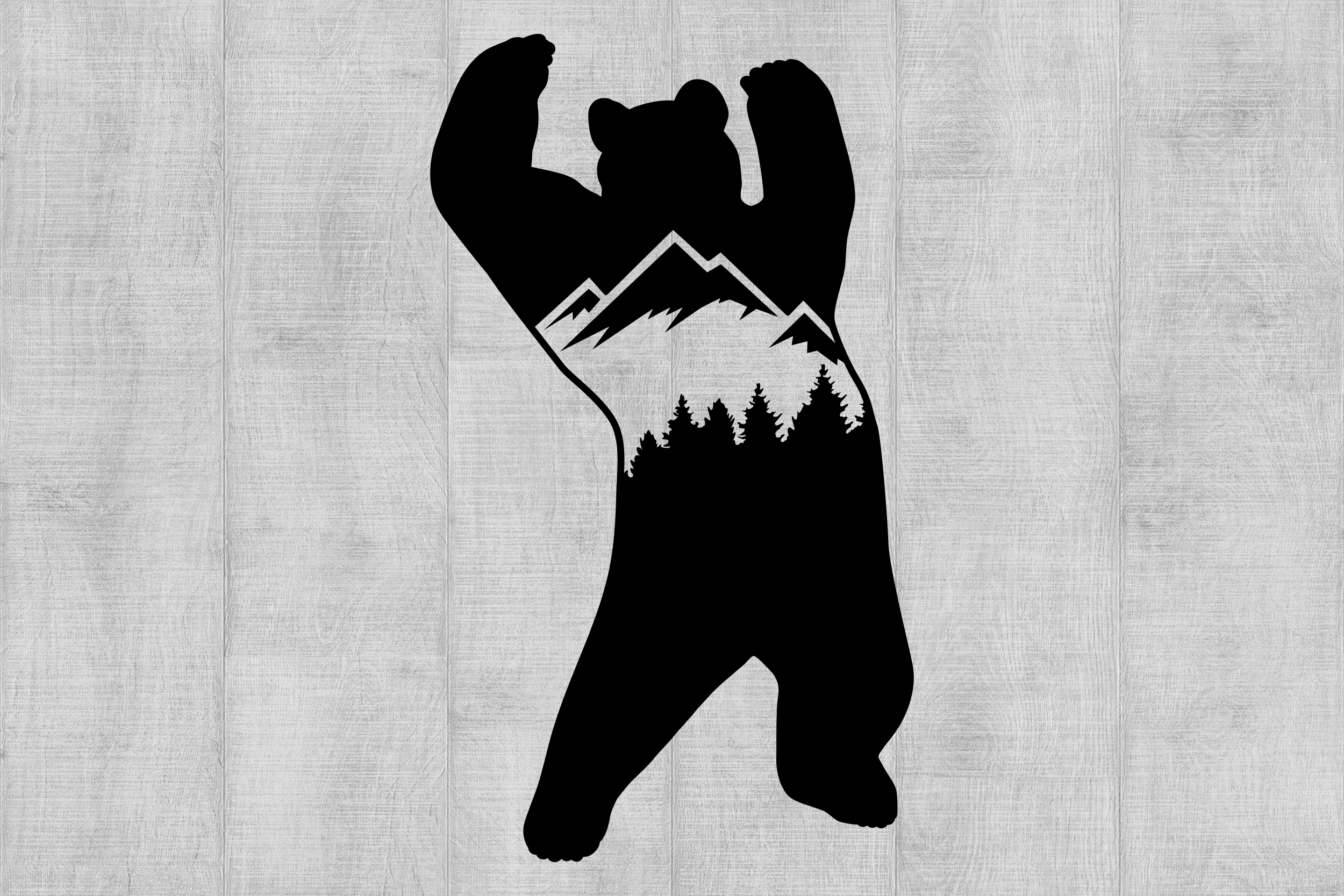 Free Free 113 Mountain Bear Svg SVG PNG EPS DXF File