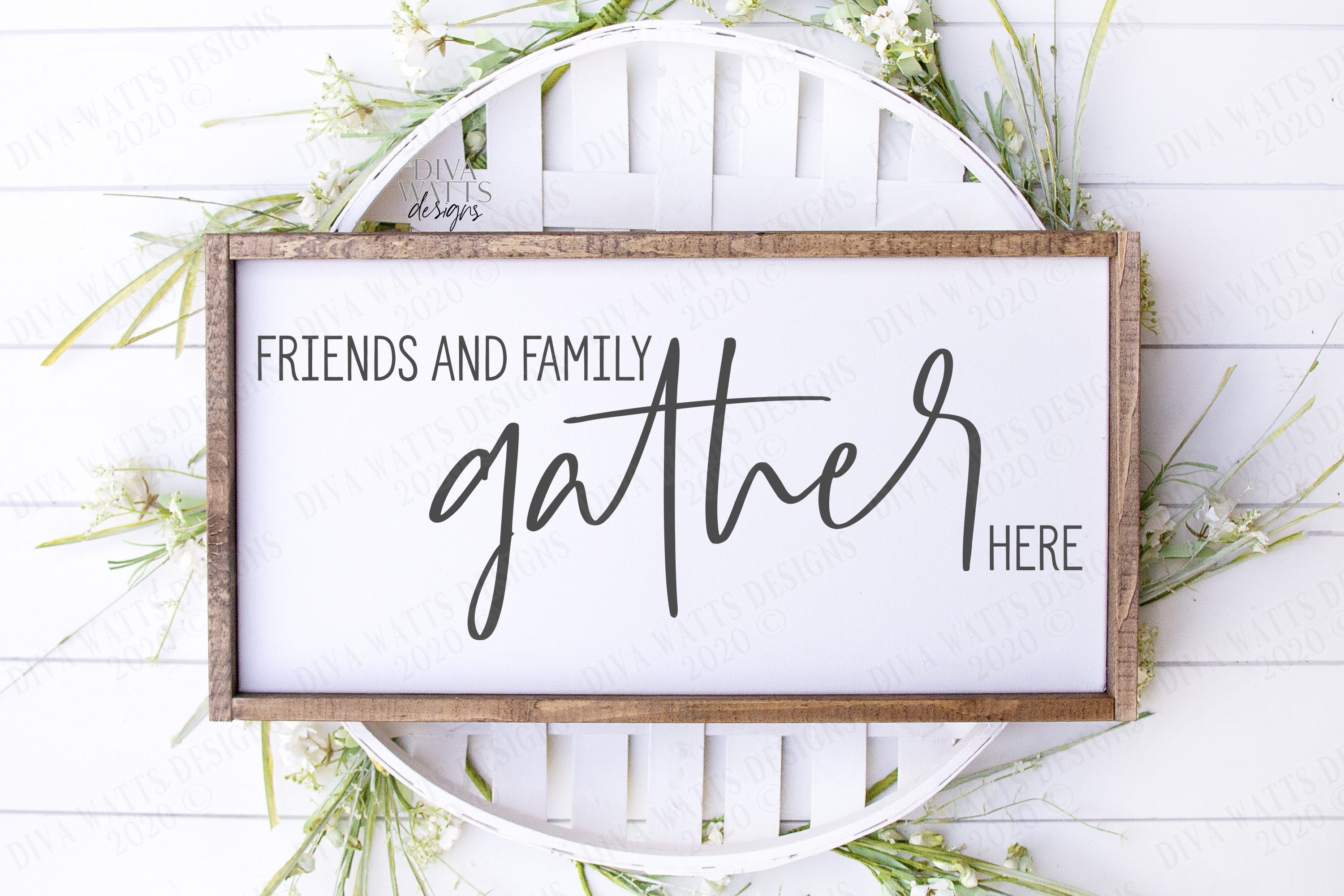 Free Free Family Gathers Here Svg 869 SVG PNG EPS DXF File
