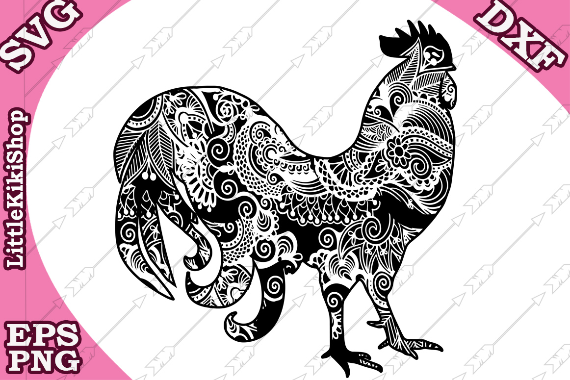 Free Free Rooster Mandala Svg 297 SVG PNG EPS DXF File