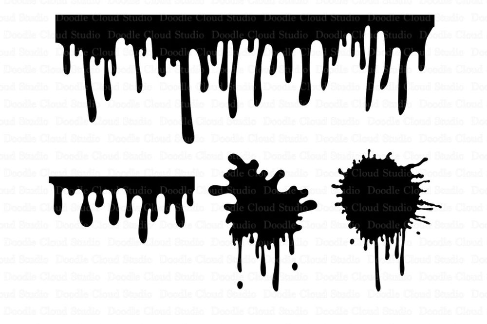 Download Paint Stains svg, Dripping Paint svg, Splatter svg ...