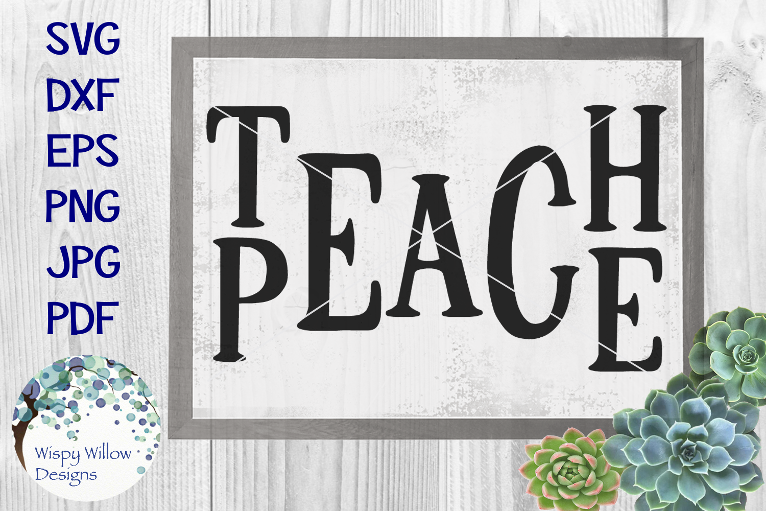 Download Teach Peace | Inspiring SVG Cut File (138057) | SVGs ...