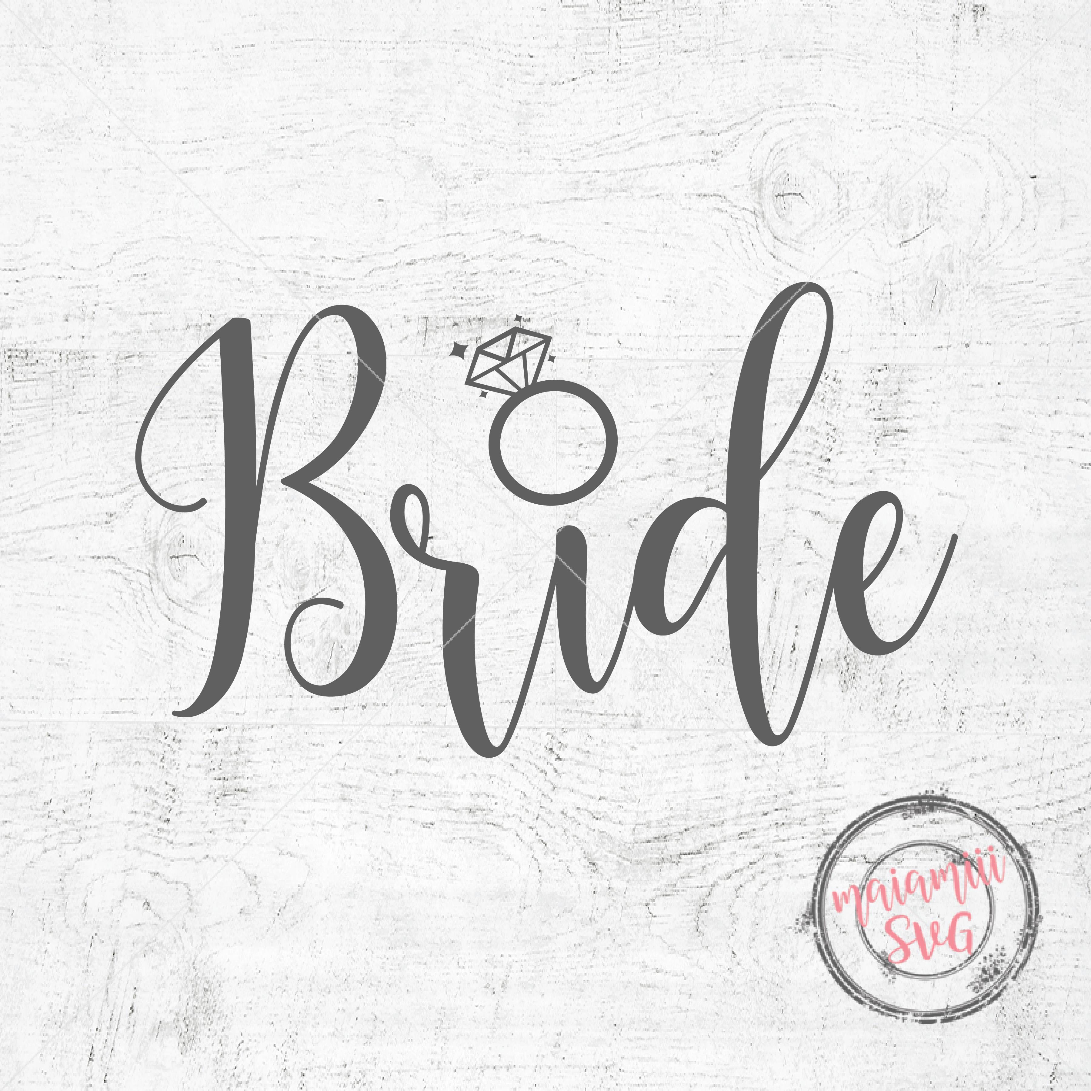 Bride Svg 