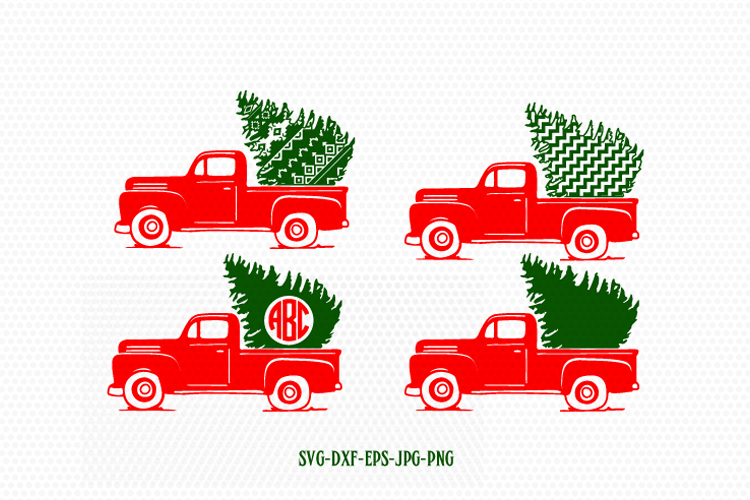 Free Free 137 Free Vintage Christmas Truck Svg SVG PNG EPS DXF File