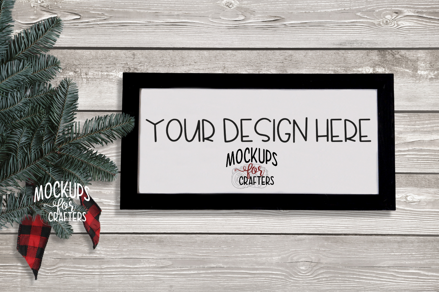 Download MOCK-UP REVERSE CANVAS 10x20, Christmas, Winter
