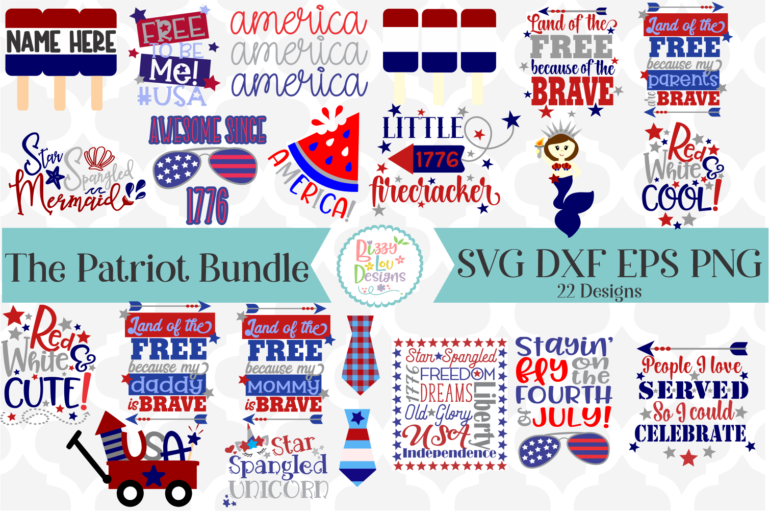 Download The Patriot Bundle SVG Cutting Files