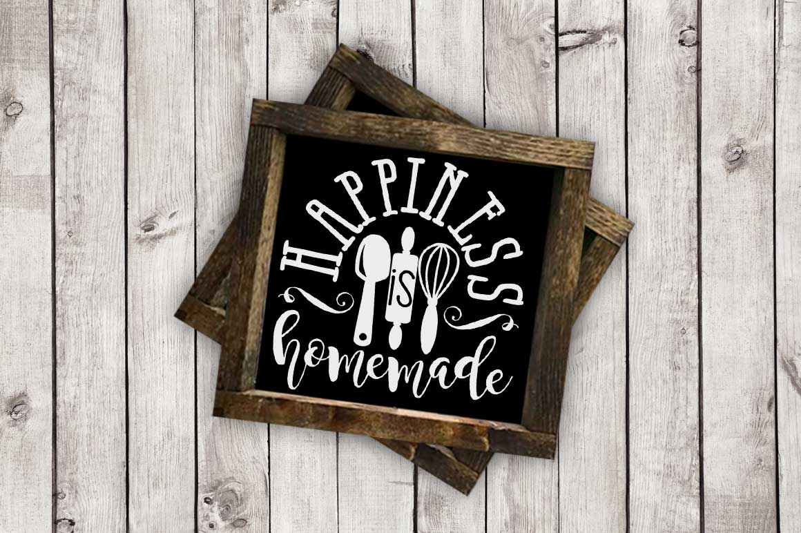 Download Happiness is Homemade cut File - SVG DXF EPS AI PNG (33477 ...
