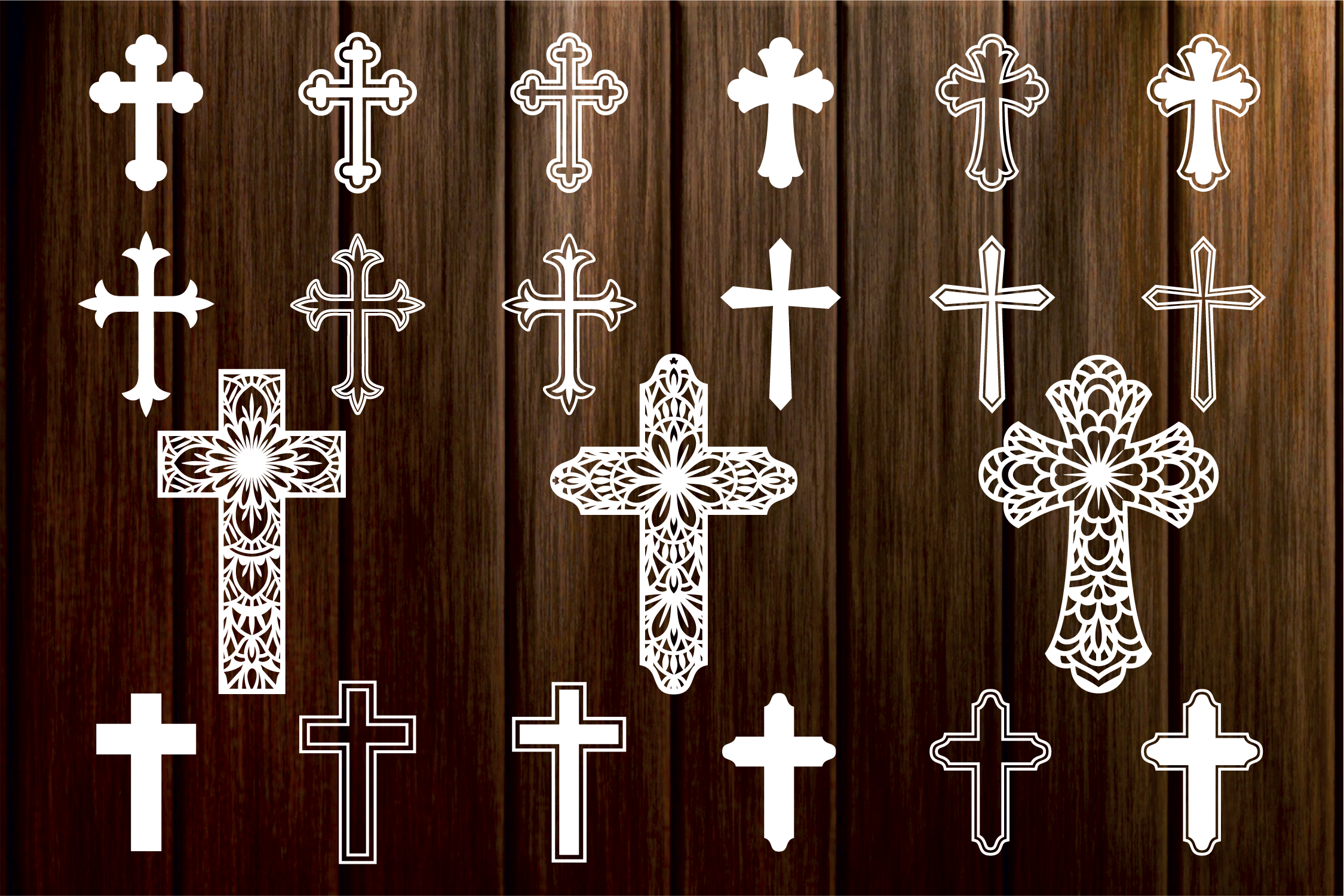 Cross SVG, Crosses Clipart, Christian Svg Files (235338) | SVGs ...