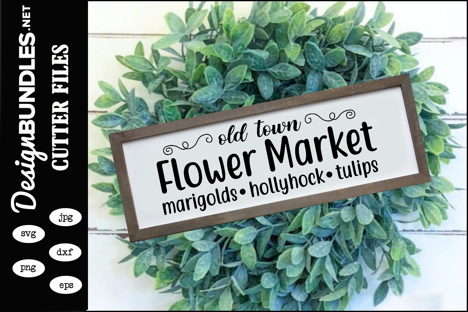 Flower Market SVG