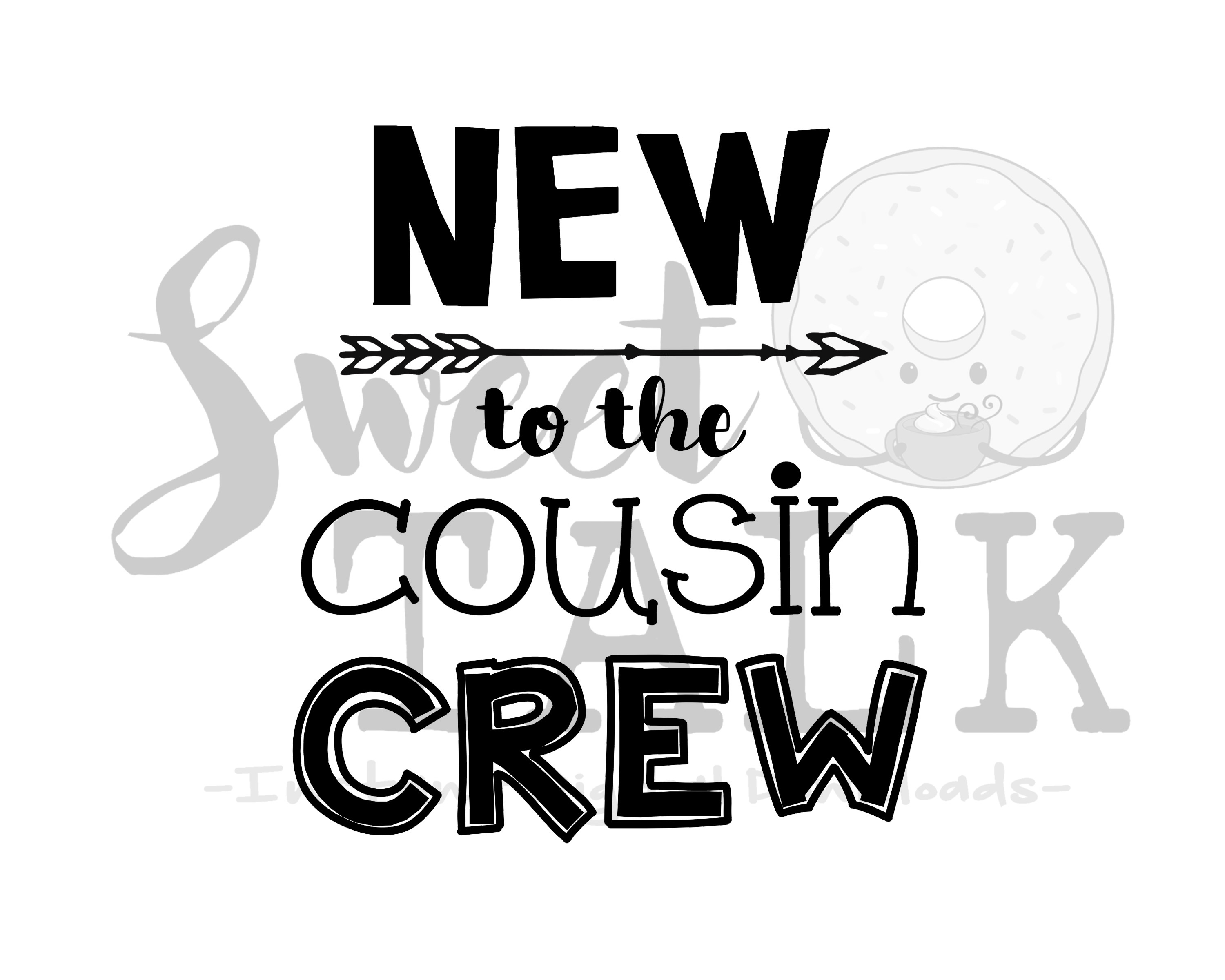 Download New to the cousin crew svg, png, jpg, dxf/Instant Digital ...