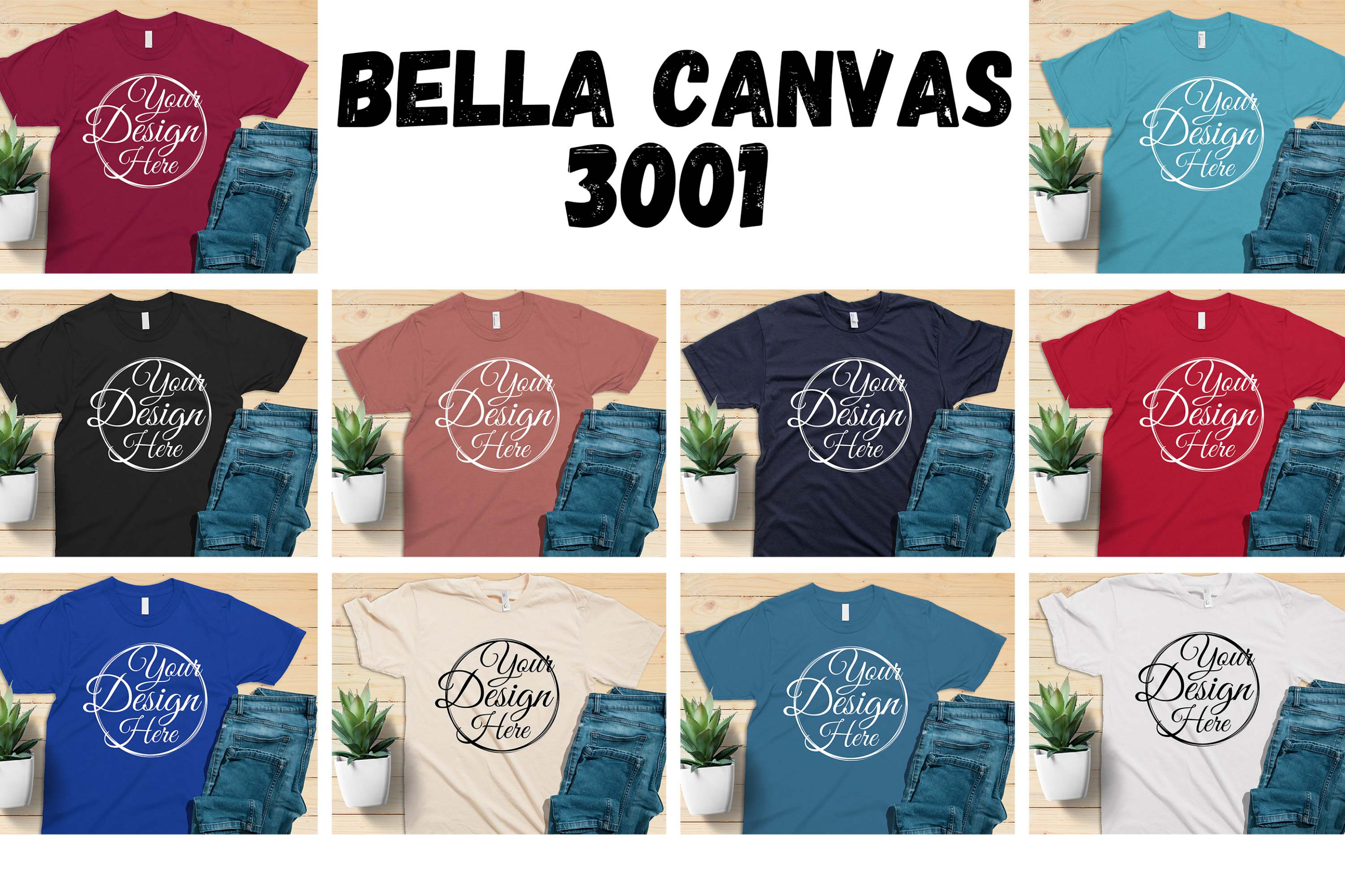 Download Bella canvas mockup generator