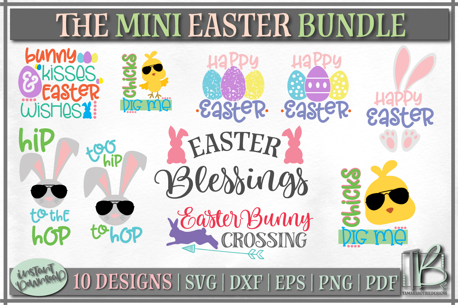 Download Easter SVG Bundle, Easter SVG Cut Files (193087) | SVGs ...