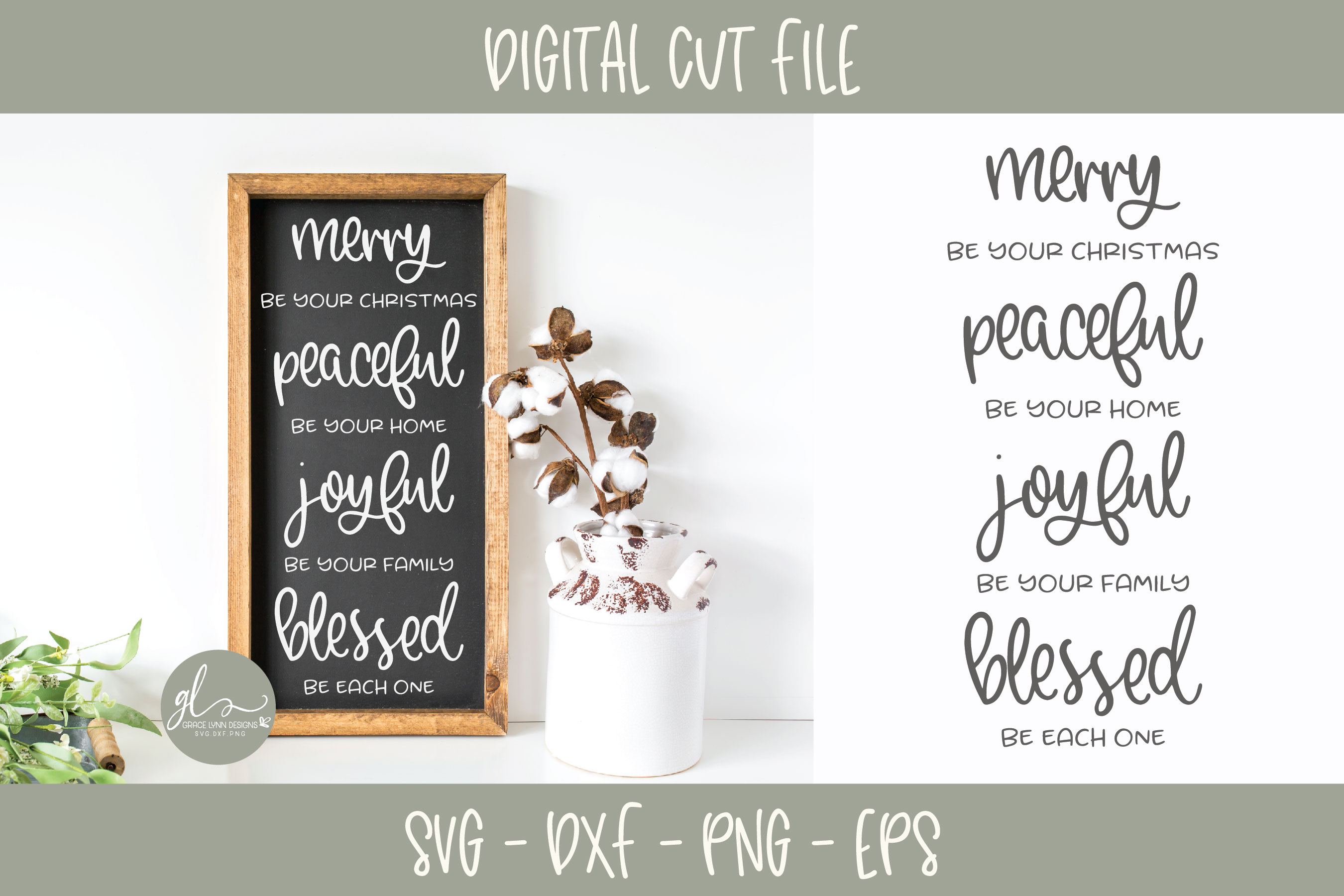 Download Christmas Bundle - 10 Christmas Designs - SVGs (296396 ...