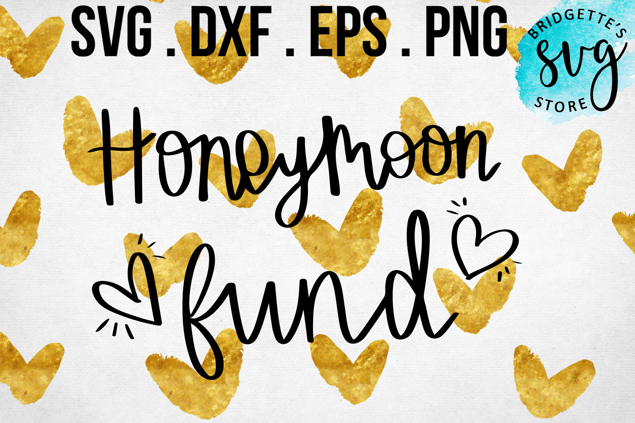 Download Honeymoon Fund SVG, DXF, PNG, EPS File Cricut Silhouette