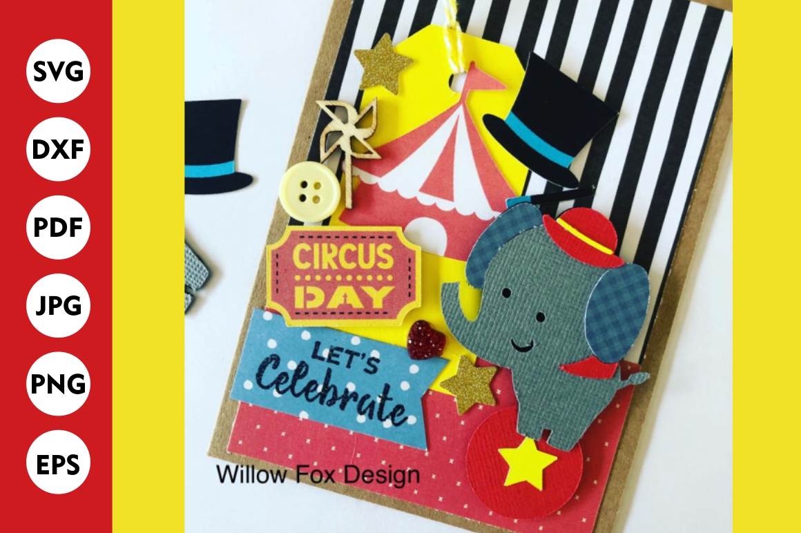 Download Circus elephant svg, JPG, PNG, DXF, EPS (106862) | Cut ...