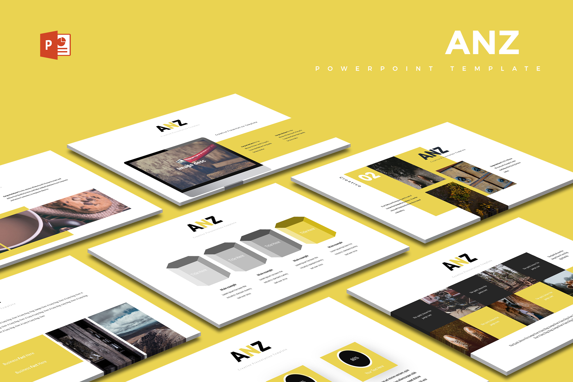 Anz Powerpoint Template