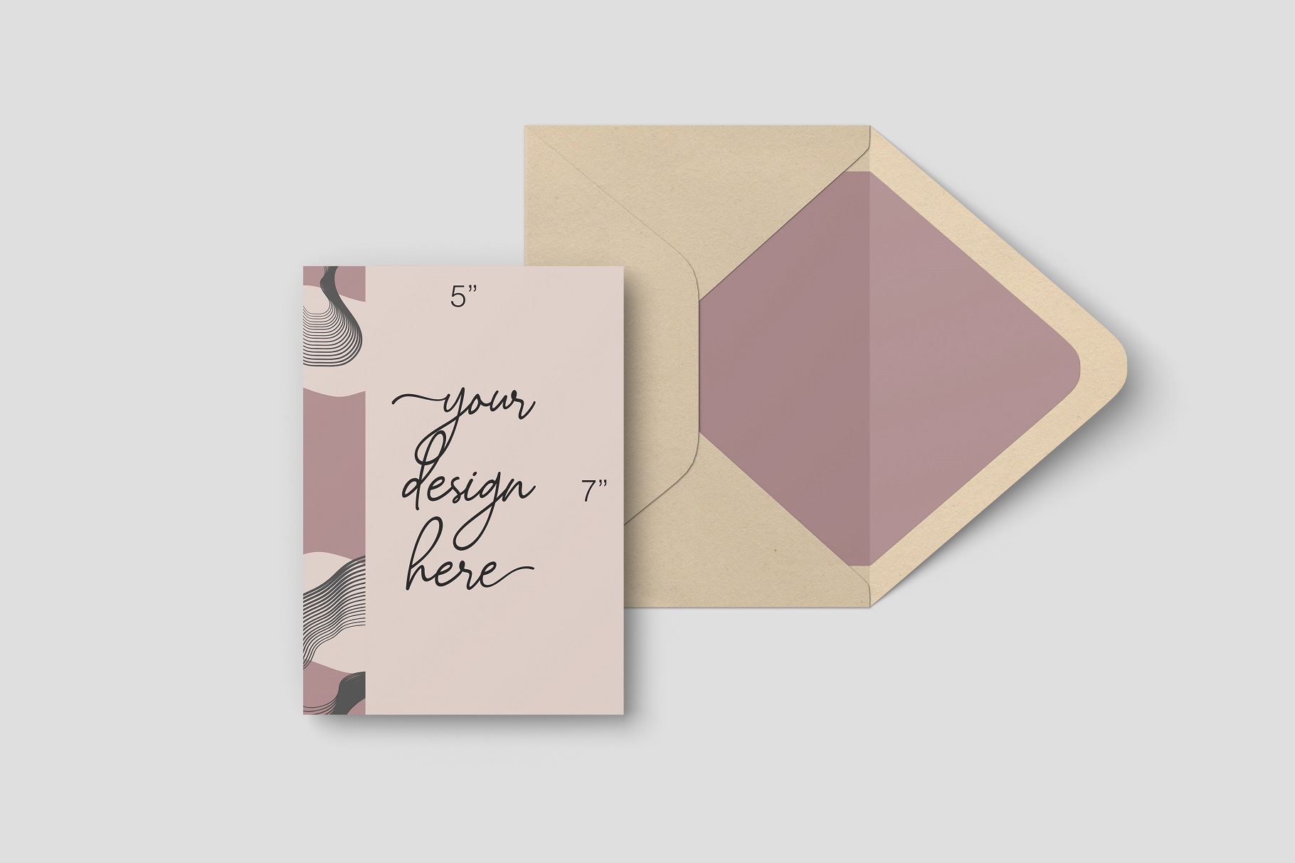 Postcards mockup