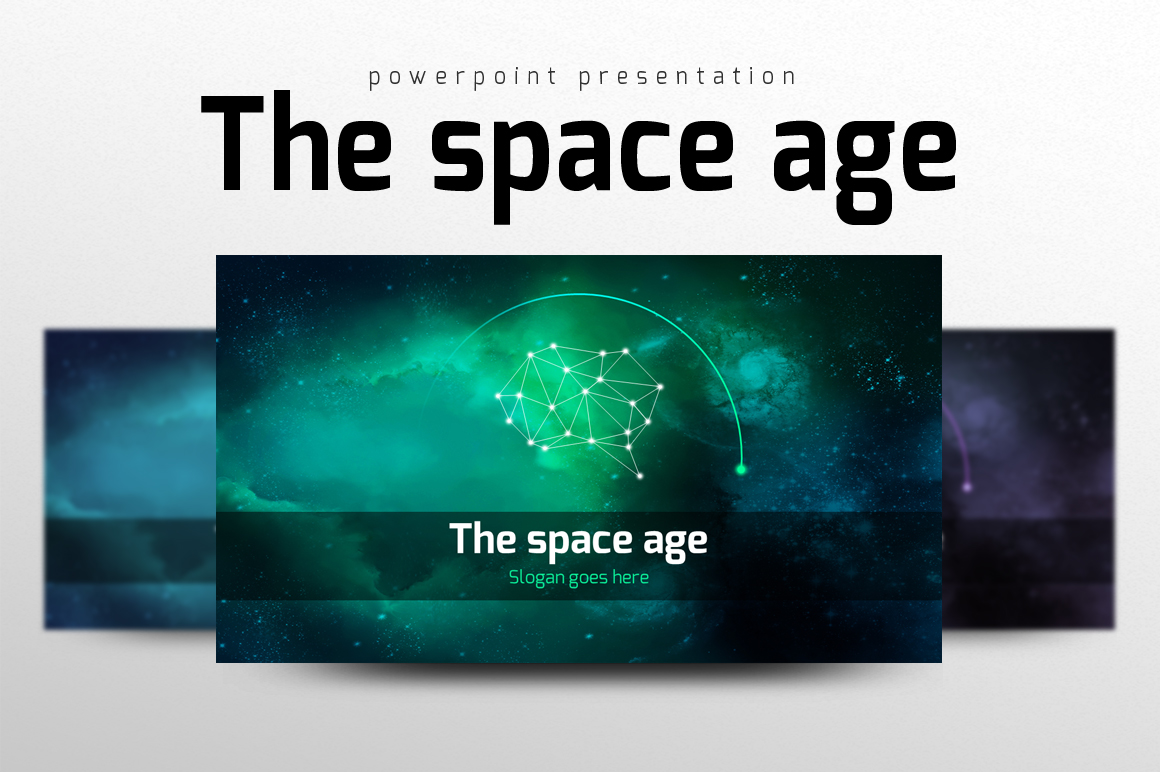 Space PowerPoint Template 7030 Presentation Templates Design Bundles