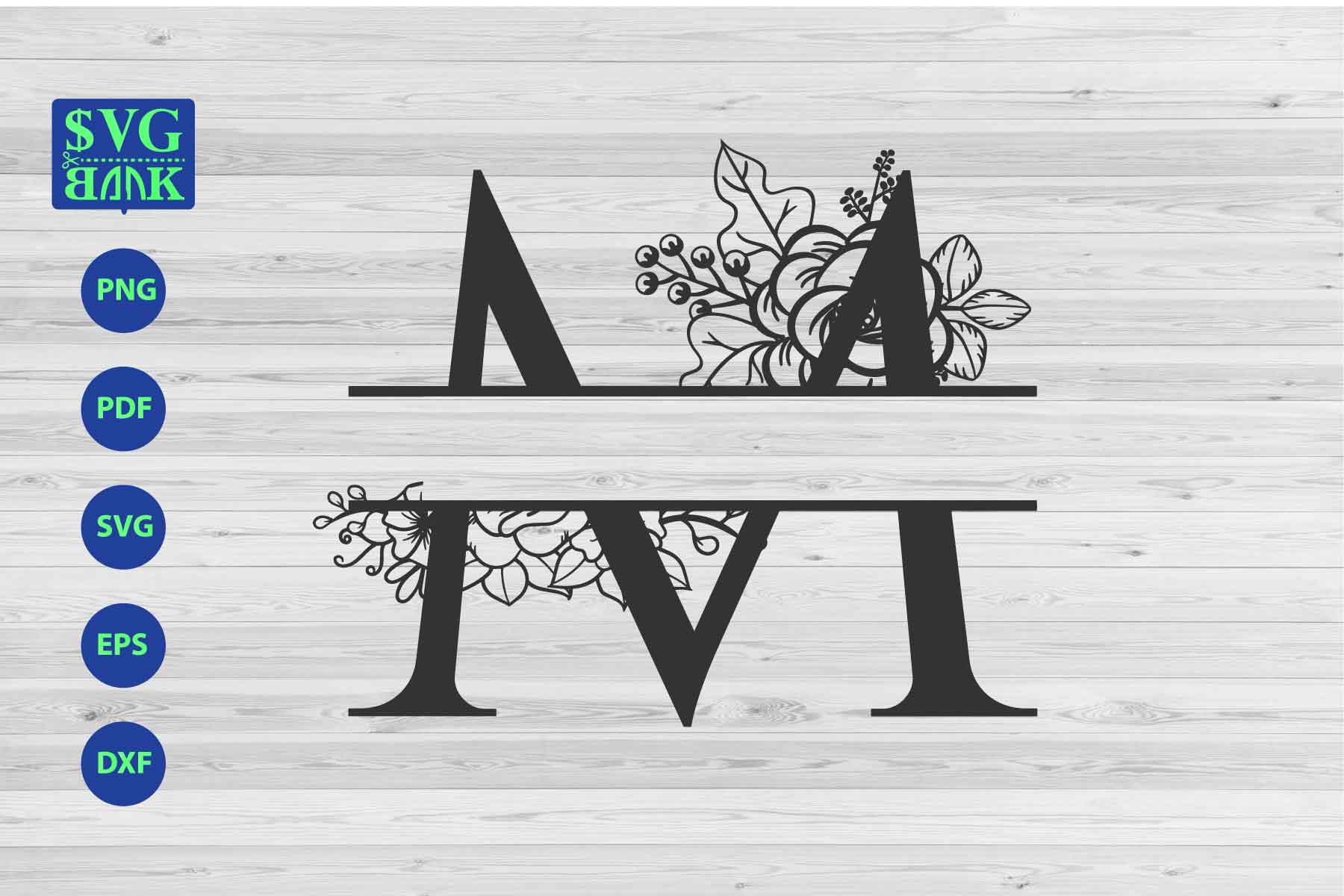 Free Free 267 Floral Letter M Svg SVG PNG EPS DXF File