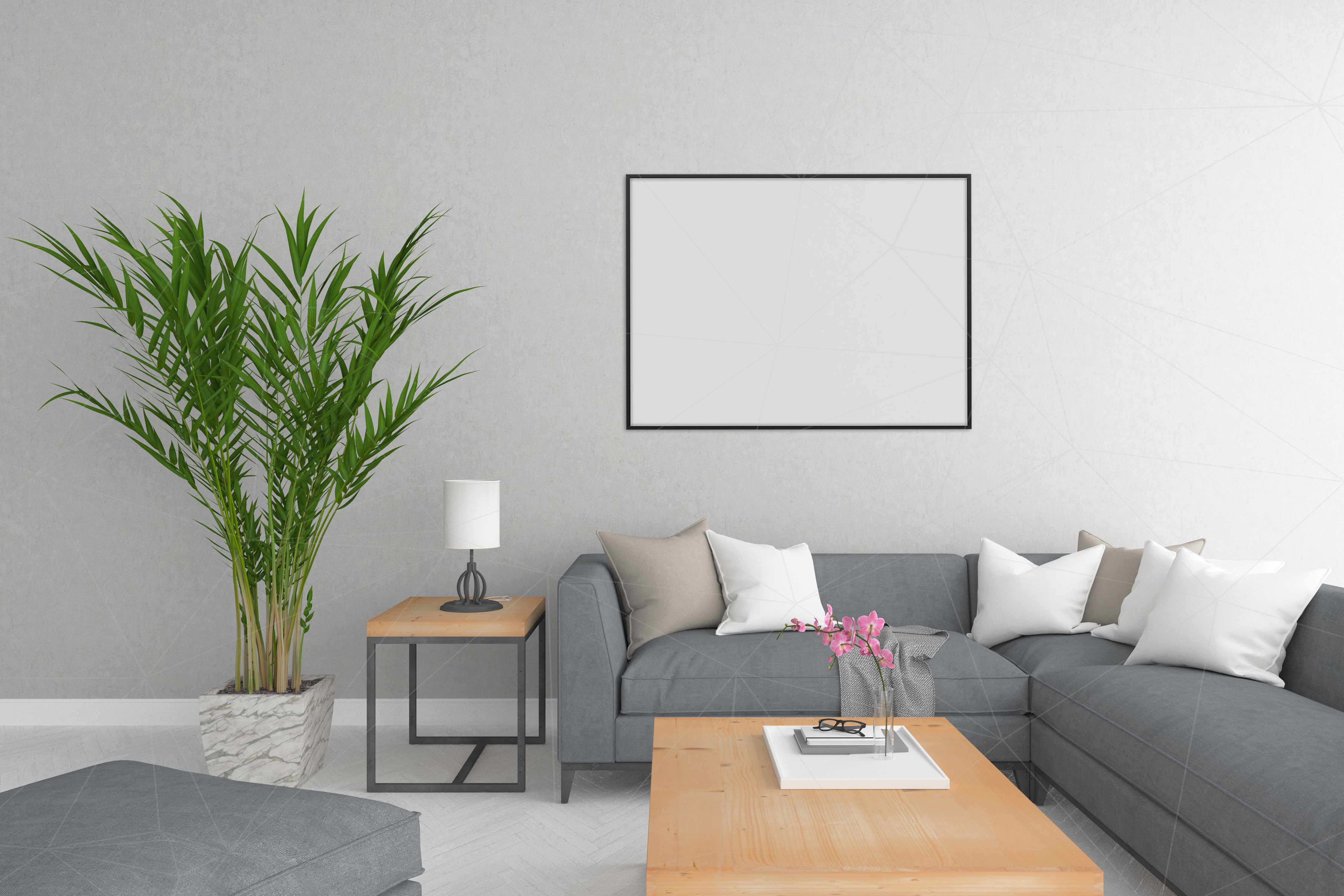 Download Interior mockup - blank wall mock up (36043) | Mock Ups | Design Bundles