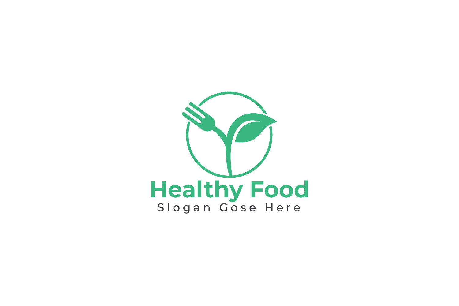 Healthy Food Logo Design