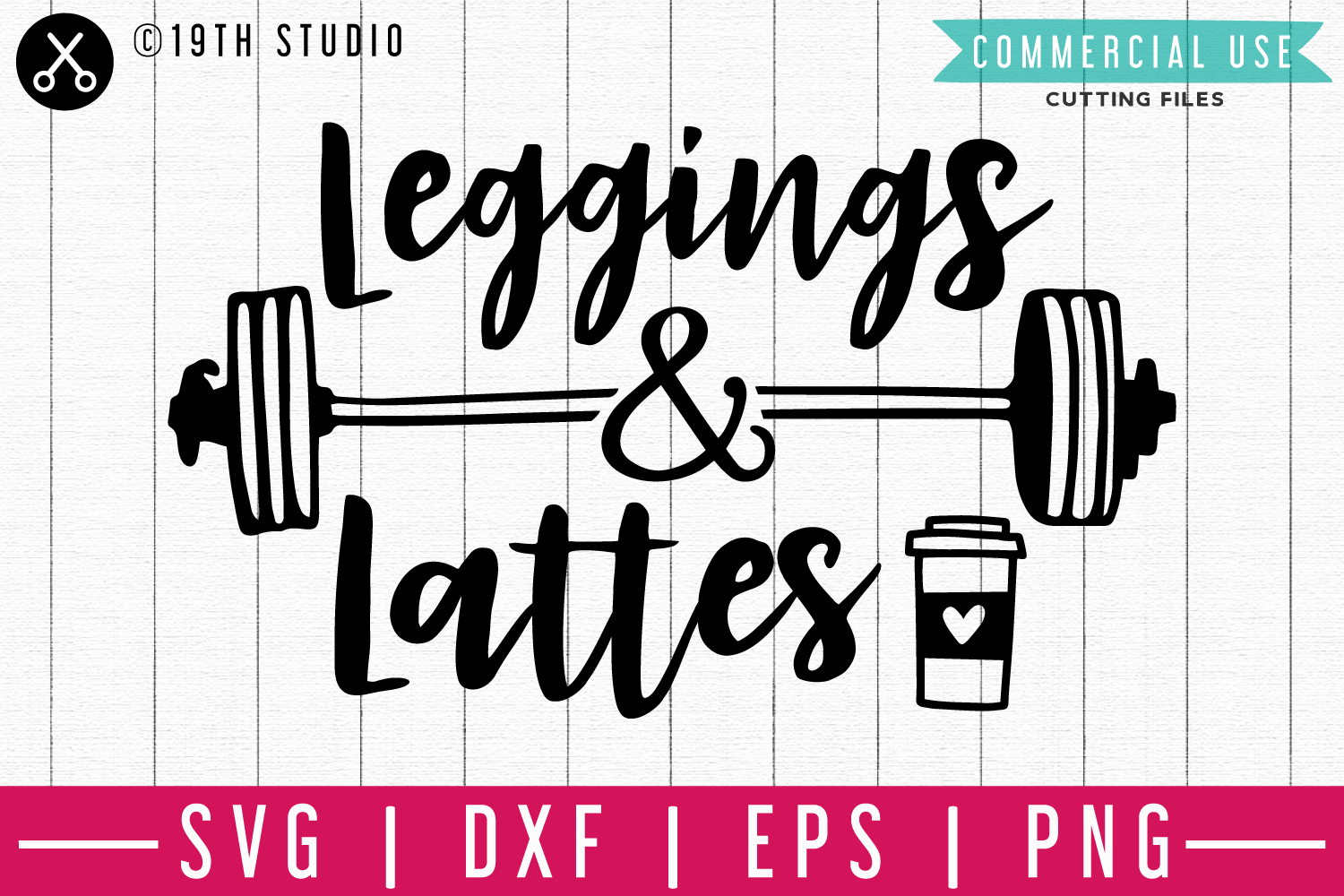 Download Leggings and lattes SVG | A Gym SVG Cut File| M44F