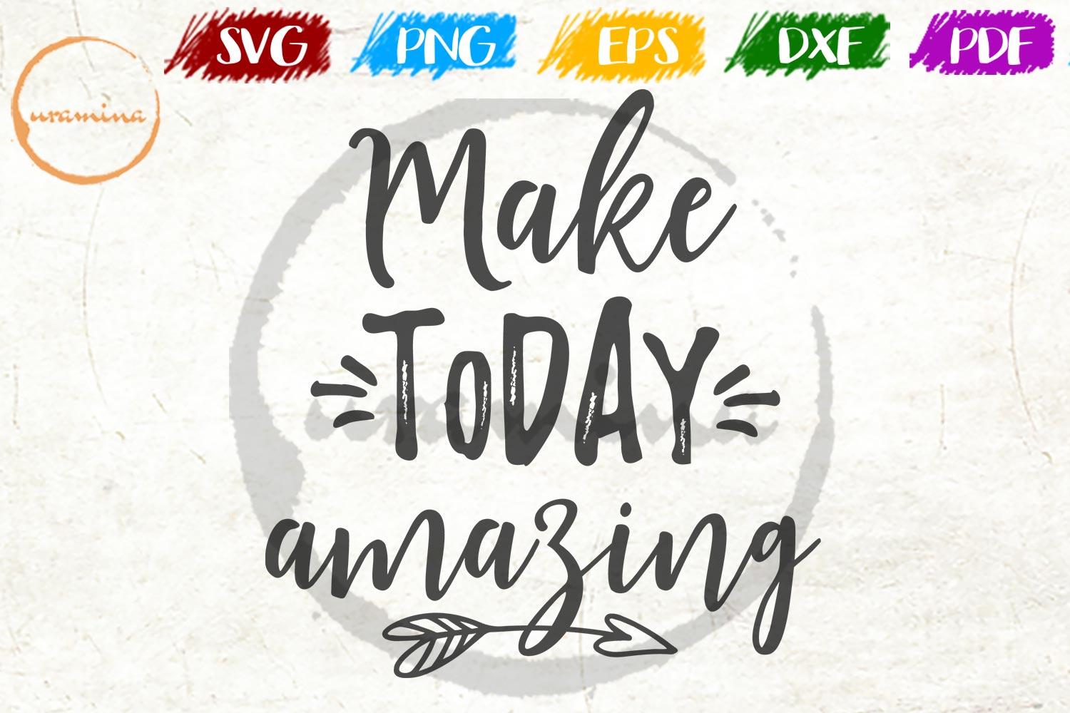 Download Make Today Amazing Bedroom Sign SVG PDF PNG DXF (218108 ...