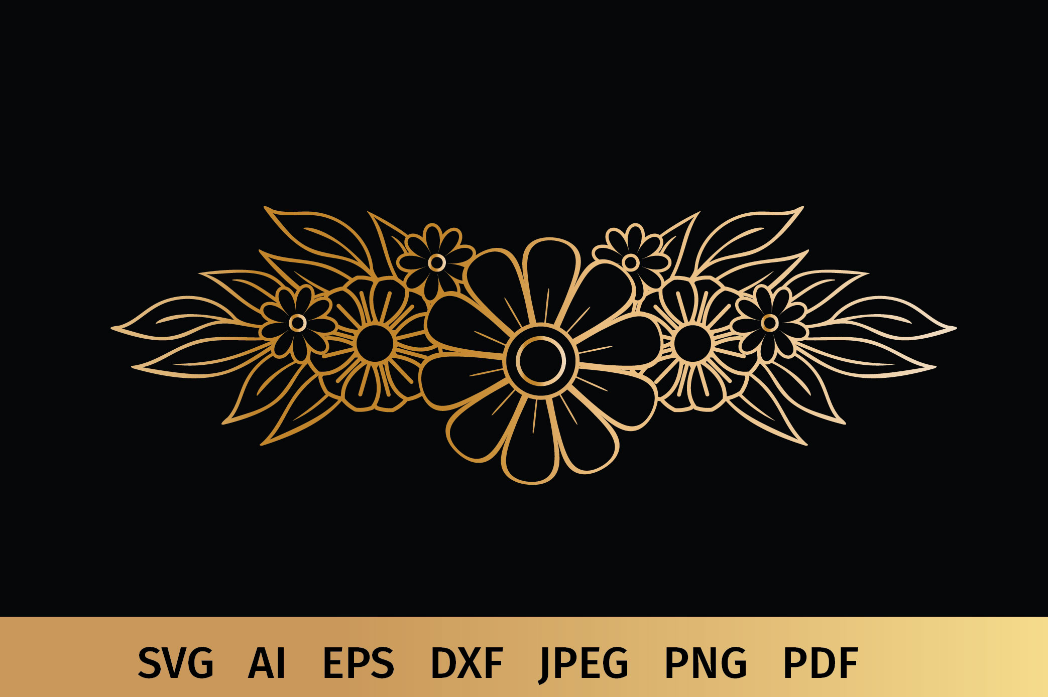 Download Floral Border and Corner Svg