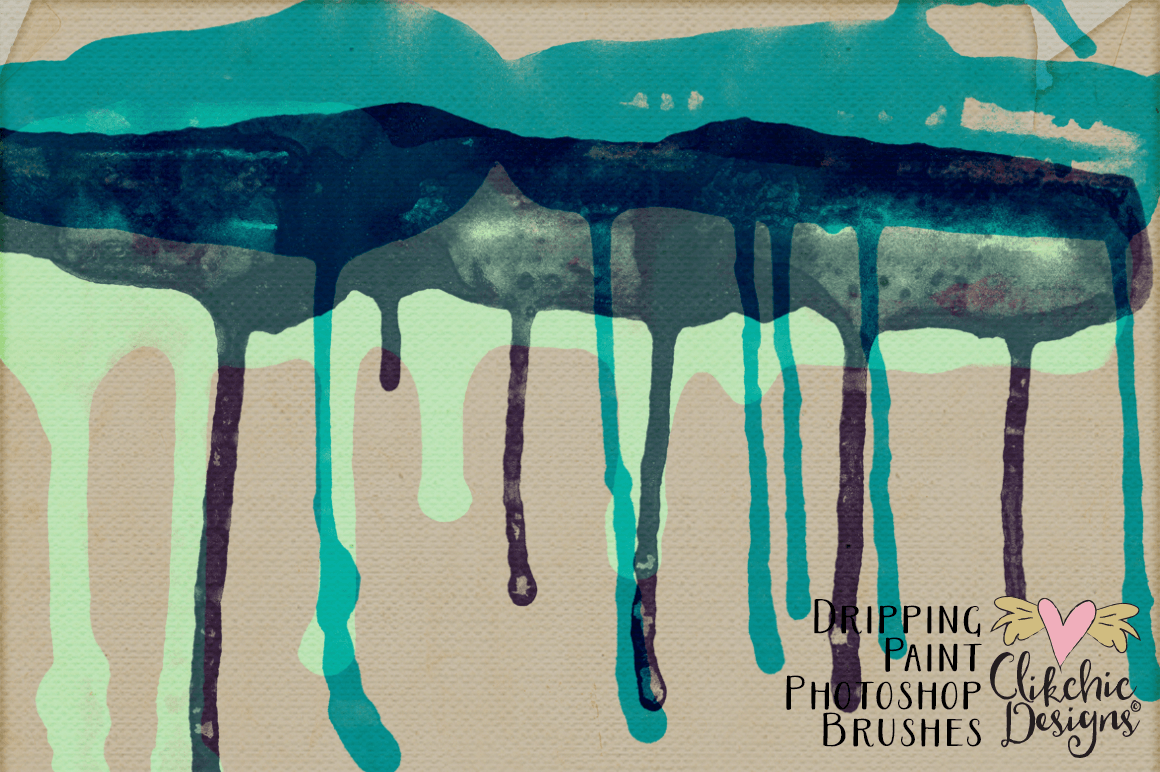 Dripping Paint Brushes