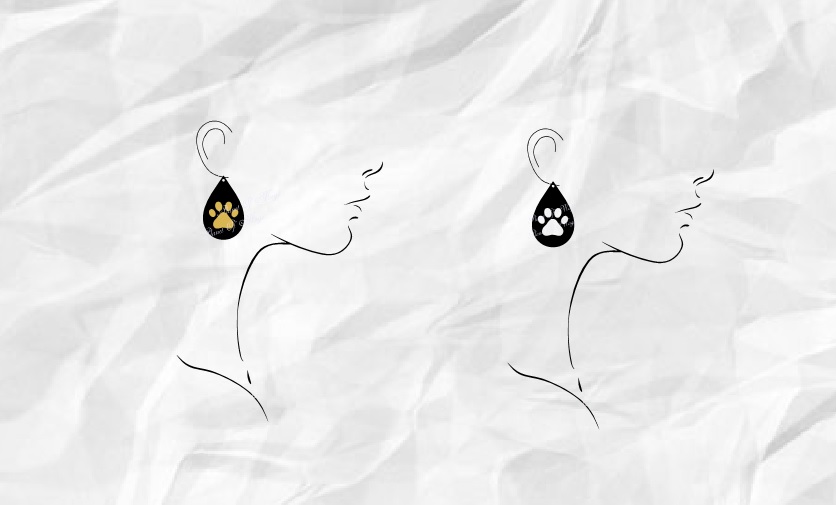 Free Free Paw Print Earring Svg 581 SVG PNG EPS DXF File