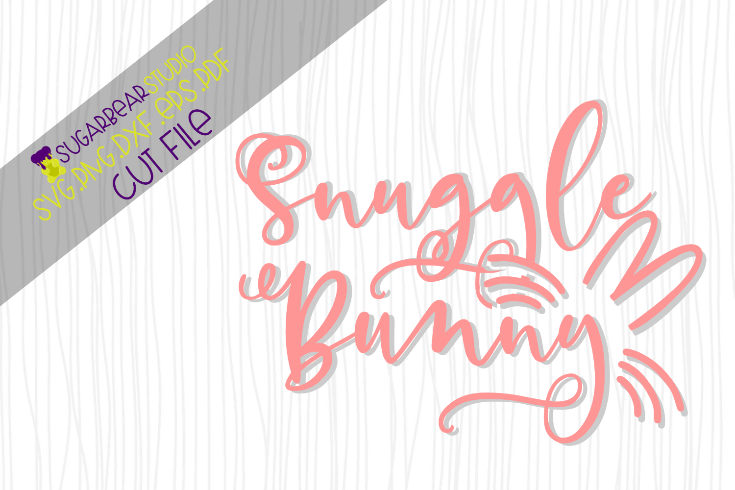 Snuggle Bunny SVG