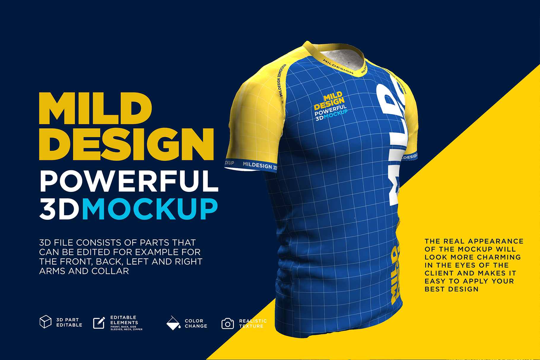 Download Raglan T-Shirt - 3D Mockup (387157) | Mock Ups | Design ...