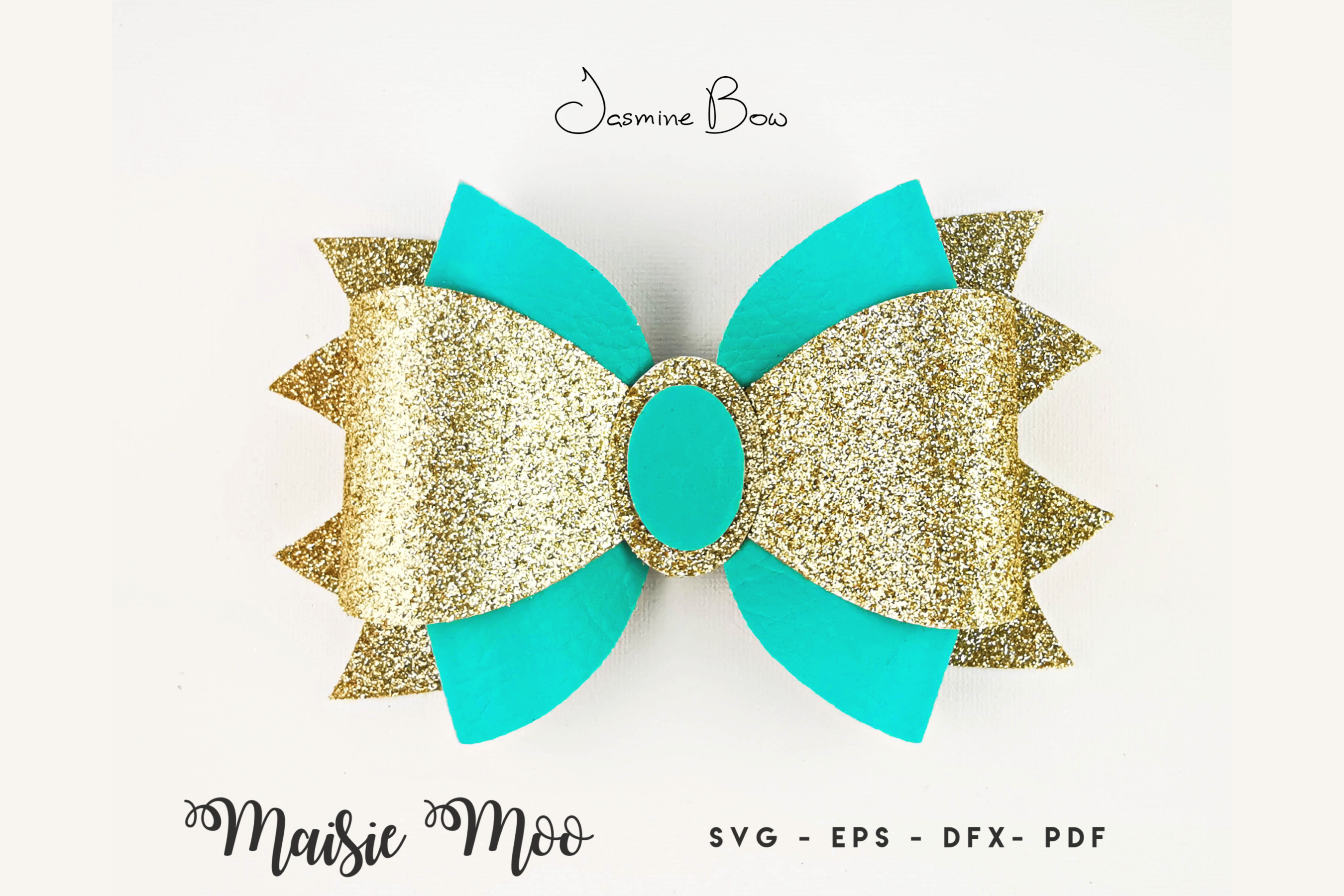 Download Princess Bow SVG, Crown Bow Template SVG, Tiara Hair Bow ...