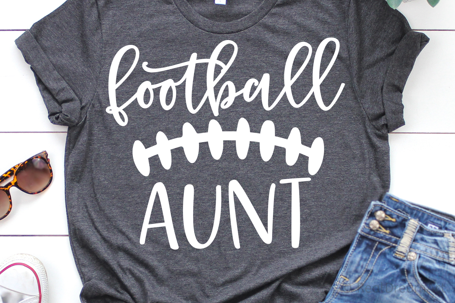 Football Aunt SVG, DXF, PNG, EPS