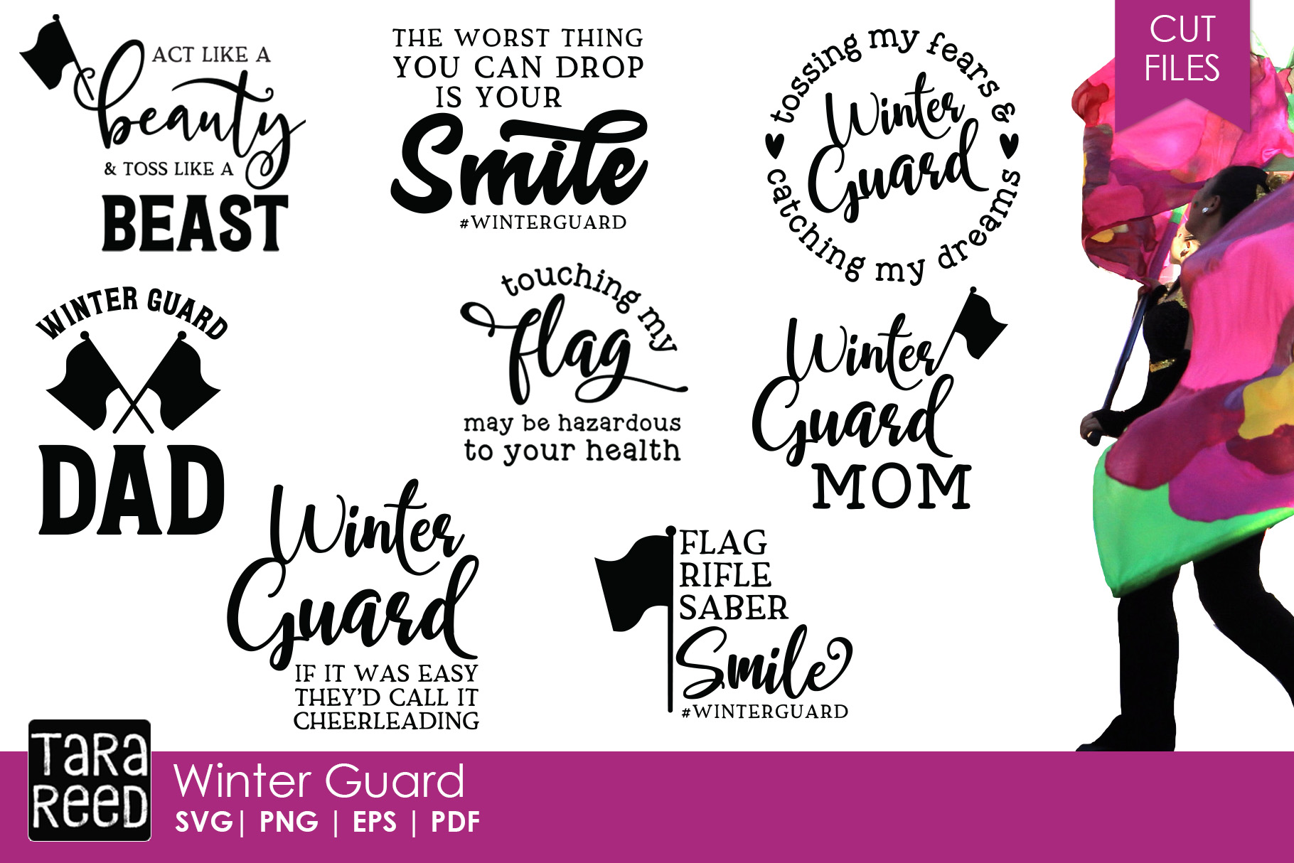 Download Winter Guard SVG and Cut Files for Crafters (182682) | Cut Files | Design Bundles