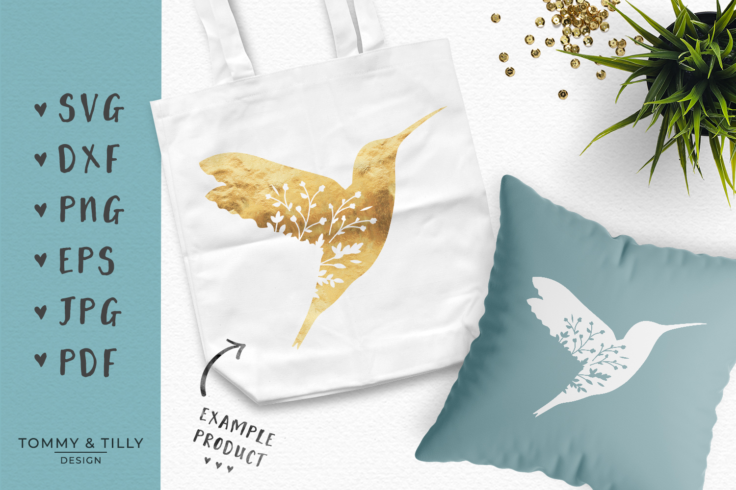 Download Hummingbird Silhouette - SVG DXF PNG EPS JPG PDF Cut File (89085) | SVGs | Design Bundles