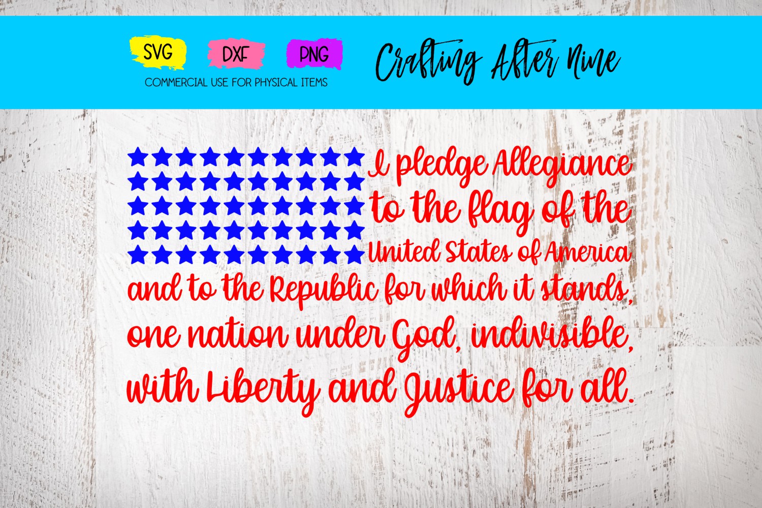 Download Pledge of Allegiance Flag Svg, 4th of July Designs SVG, July