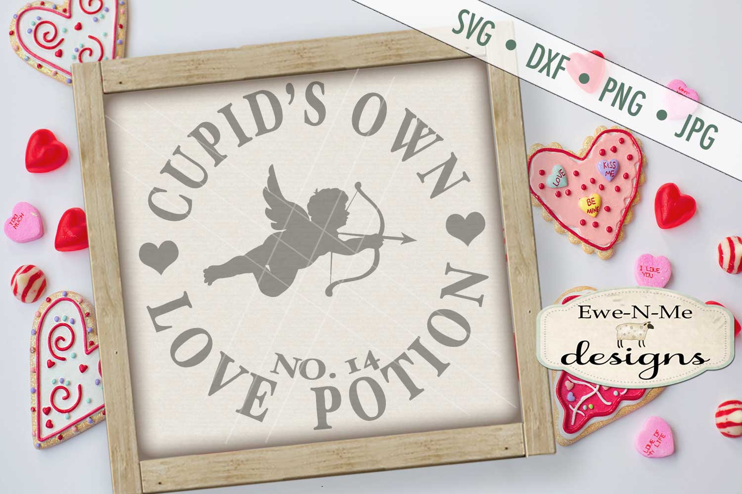 Download Cupid's Love Potion SVG DXF Cut File (203197) | Cut Files ...