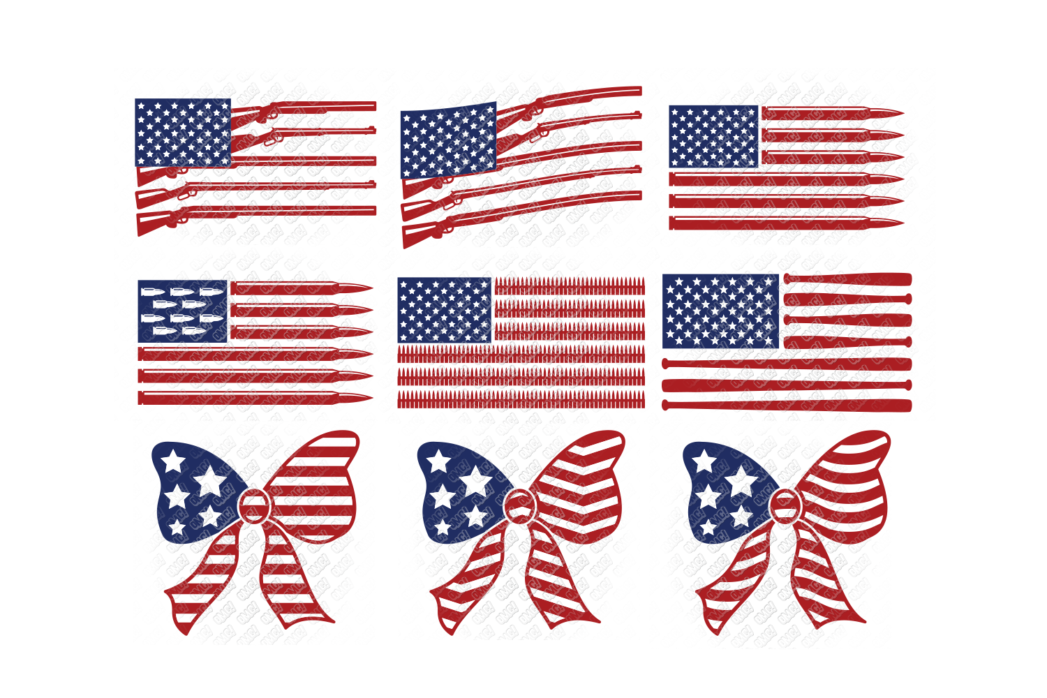 Download American Flag SVG Bundle (94687) | Cut Files | Design Bundles