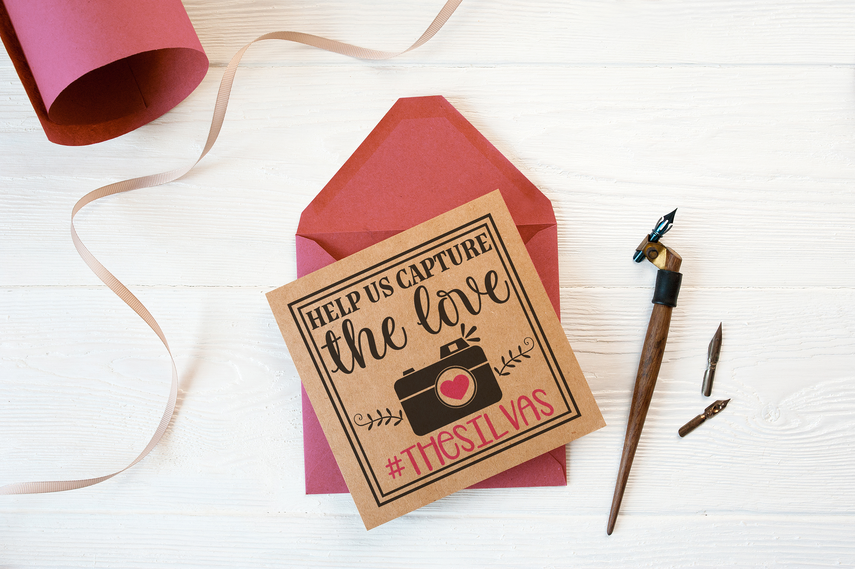 Help Us Capture The Love- A DIY Wedding SVG (184311) | Cut Files ...