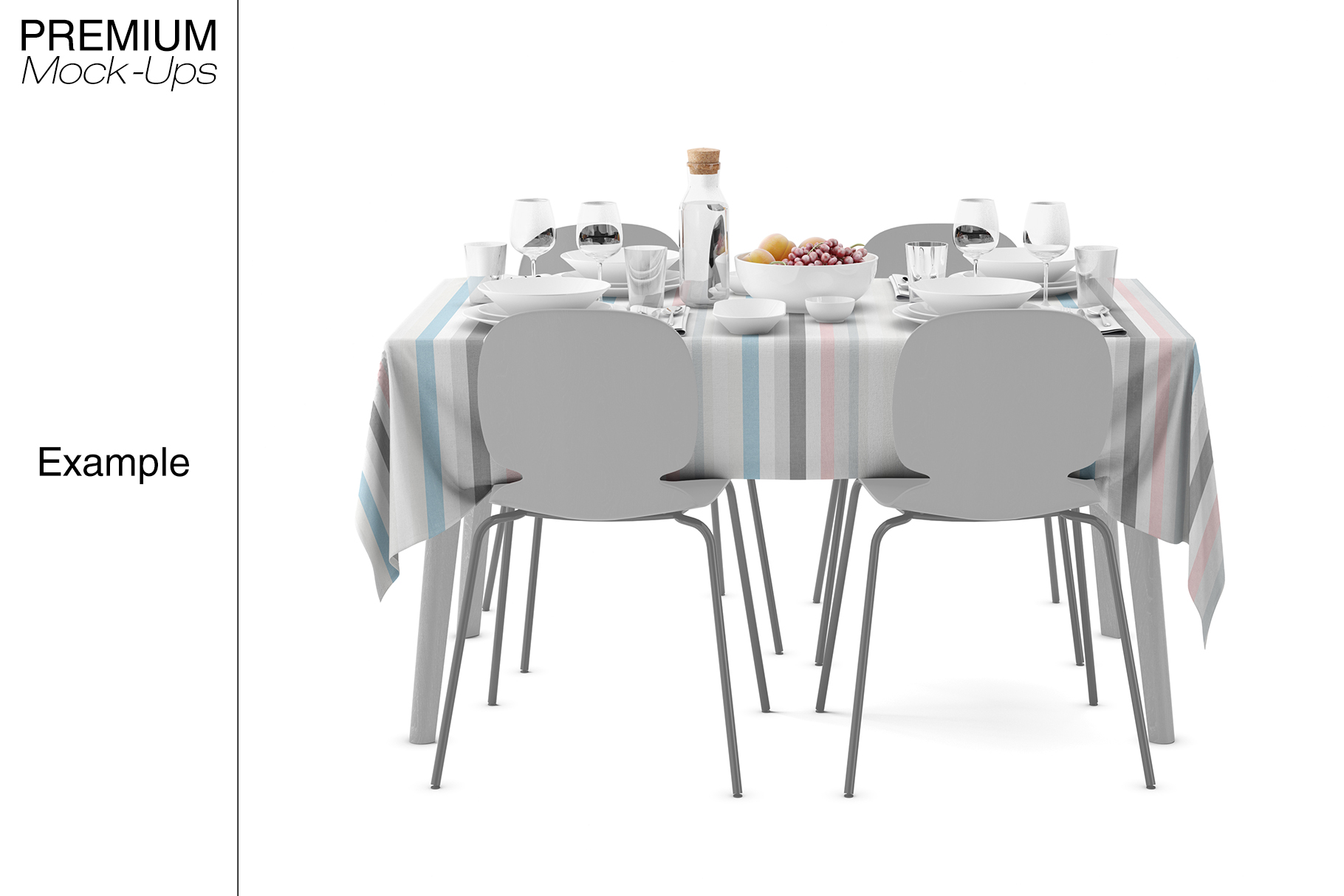 Download Tablecloth Mockup Set