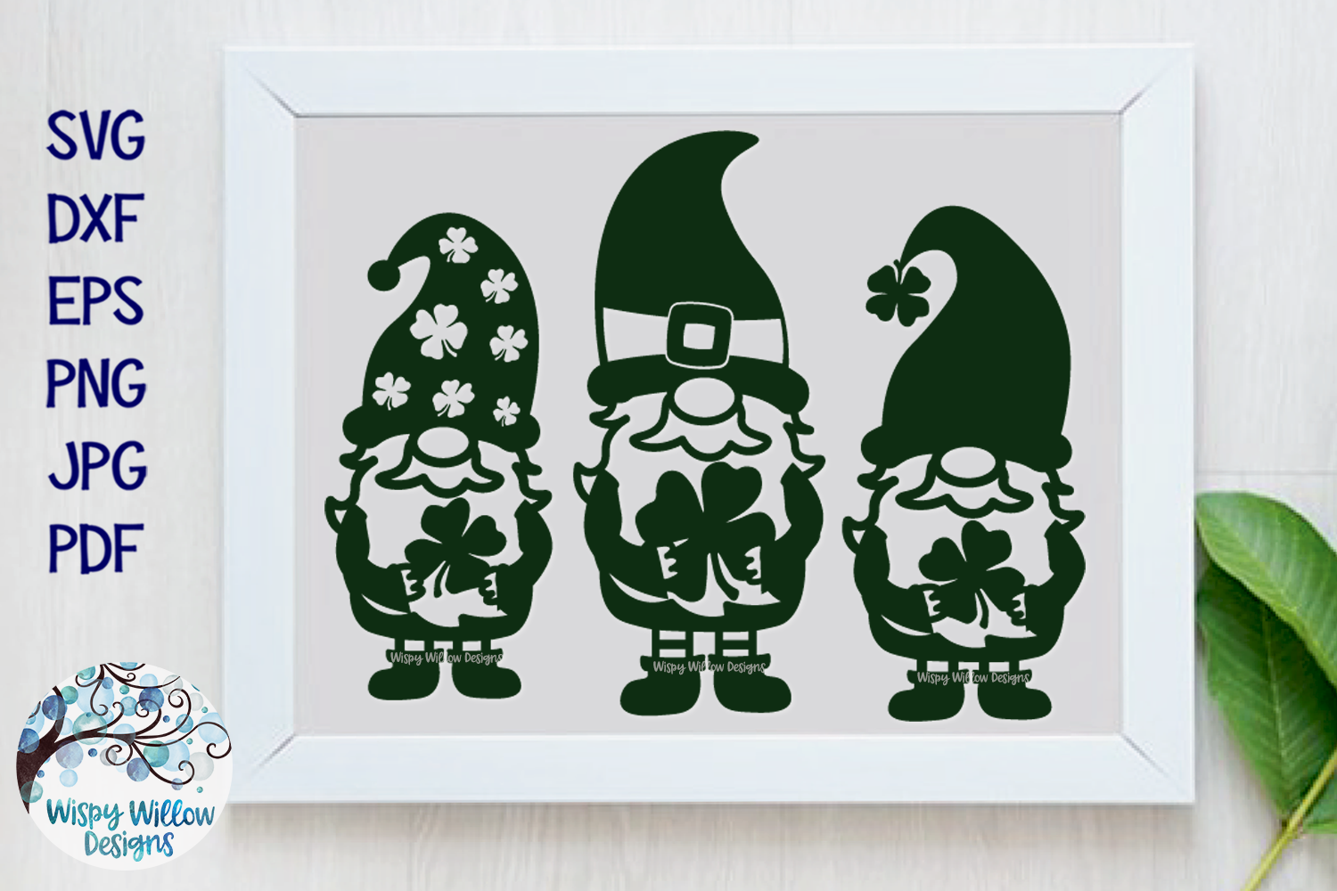 St. Patrick's Day Gnomes | Lucky Gnome SVG (458423) | SVGs | Design Bundles