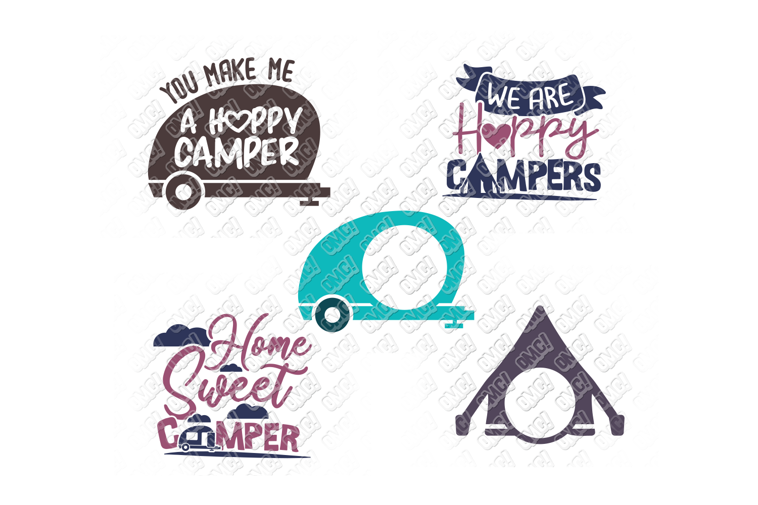 Download Camper SVG Bundle Camping