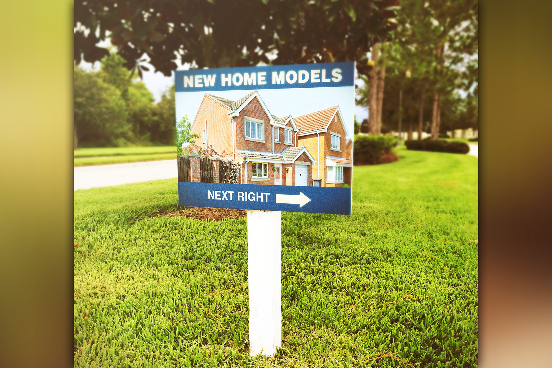 Download Outdoor Sign Mockup Templates