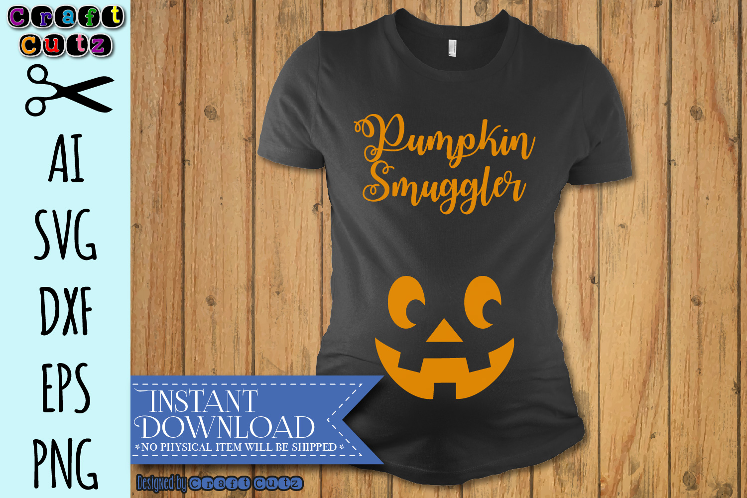 Download Pumpkin Smuggler svg, Halloween Maternity Cut File (110305 ...