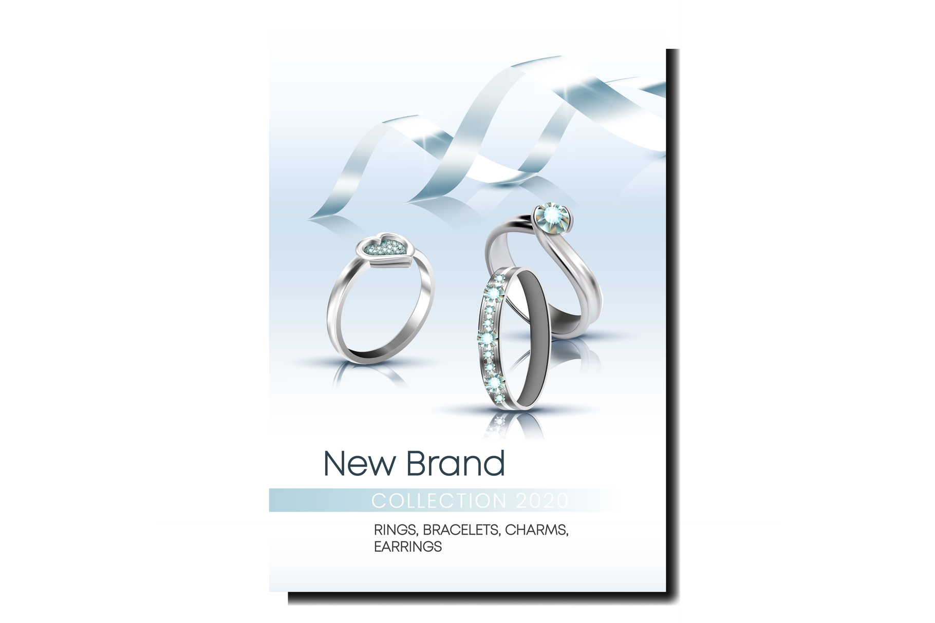 Download Rings Store Creative Promotional Poster Vector 1137591 Illustrations Design Bundles