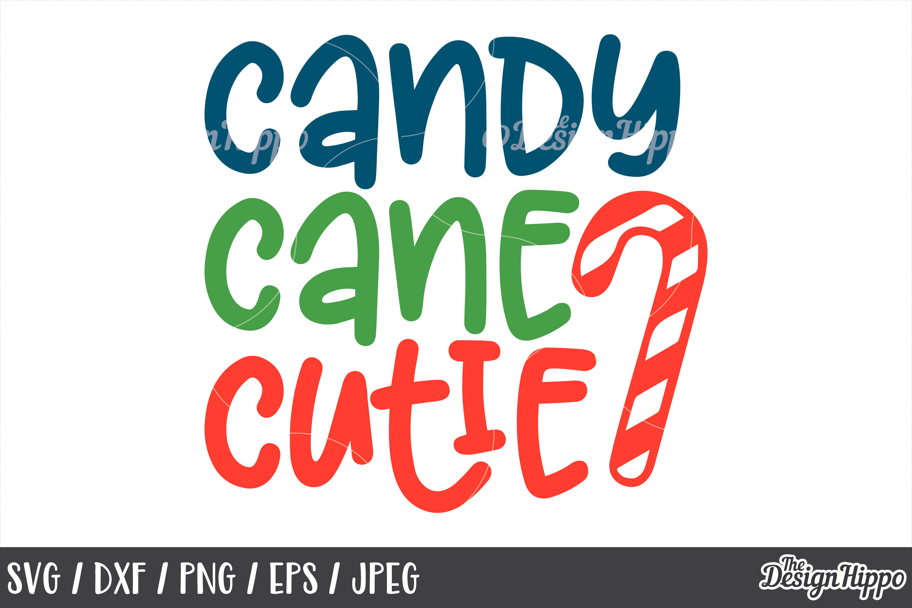 Download Christmas, Candy Cane Cutie, SVG, PNG, DXF, Cricut, Cut File