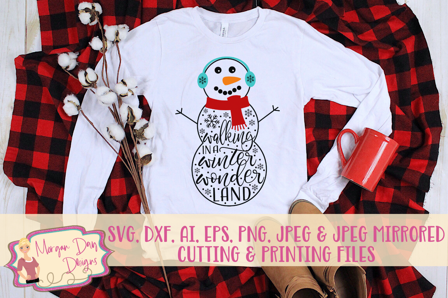 Download Walking In A Winter Wonderland SVG, DXF, AI, EPS, PNG ...