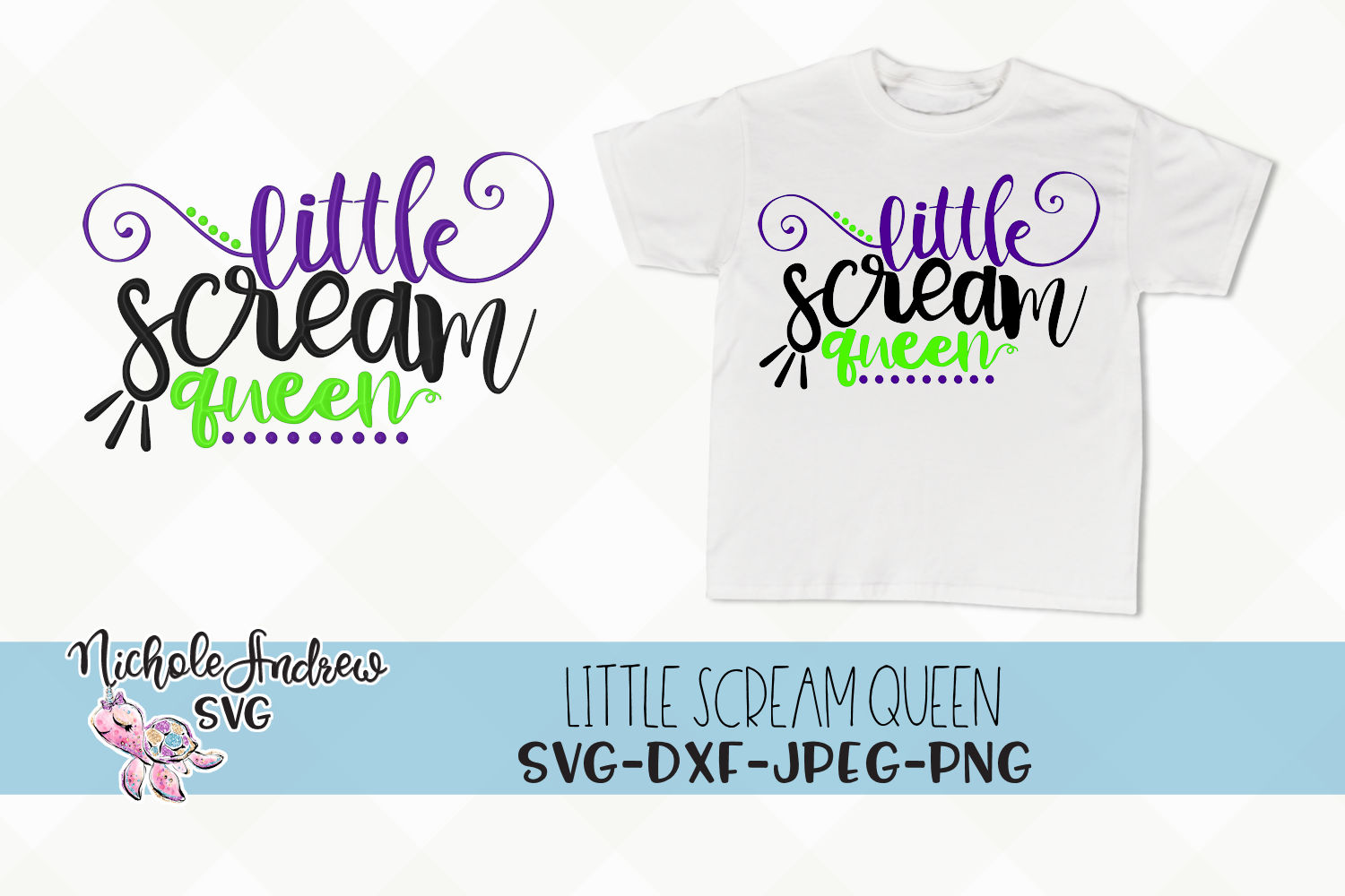 Download Little scream queen svg, Halloween svg (109528) | SVGs ...