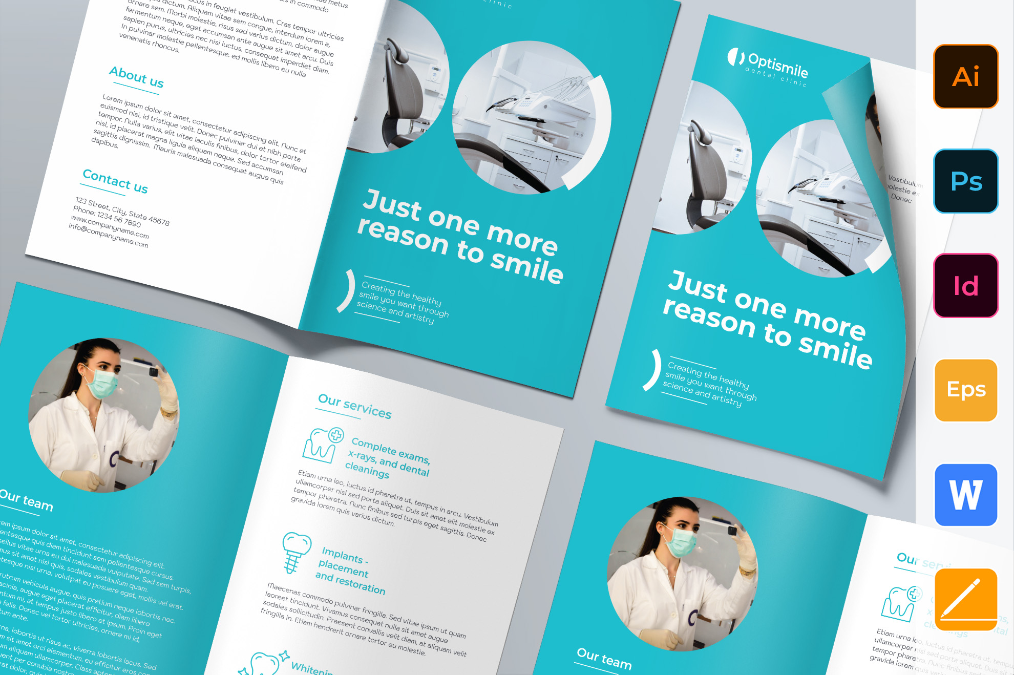 Dental Clinic Brochure Bifold