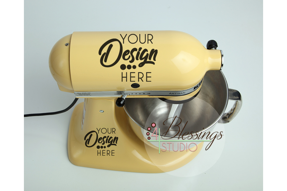 Stand Mixer Mockup Photo Kitchenaid Mixer Mock up Decal